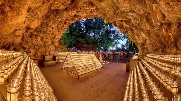 The Grotto of Our Lady of Lourdes