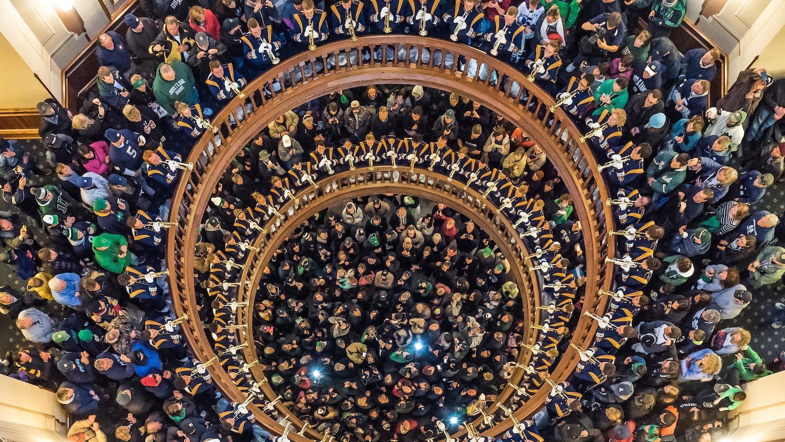 Trumpets Under the Dome Stories University of Notre Dame