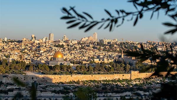 The cityscape of Jerusalem